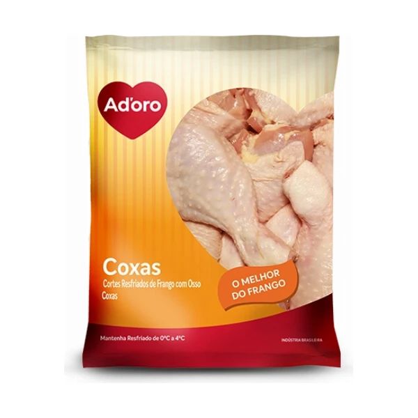Coxas Cortes Resfriados com Osso