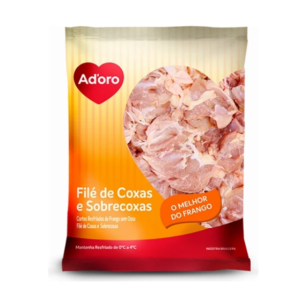 Filé de Coxas e Sobrecoxas Cortes Resfriados Desossados