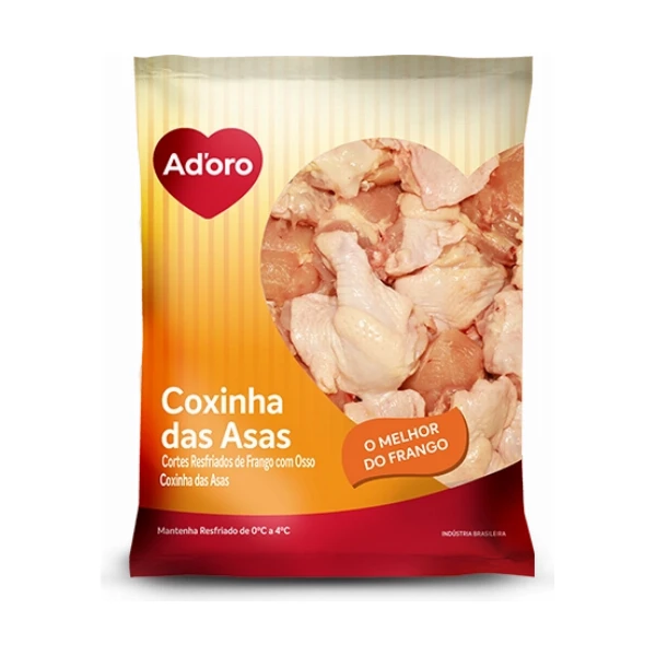 Coxinha das Asas Cortes Resfriados com Osso