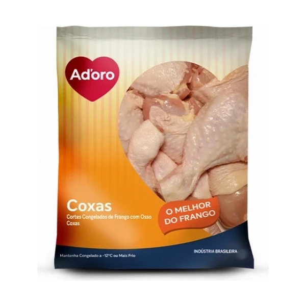 Coxas Cortes Congelados com Osso