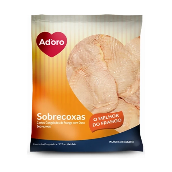  Sobrecoxas Cortes Congelados com Osso 