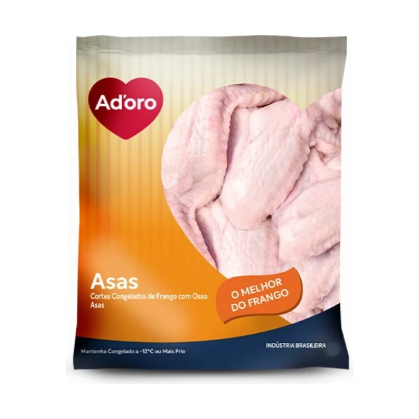 Asas Cortes Congelados com Osso
