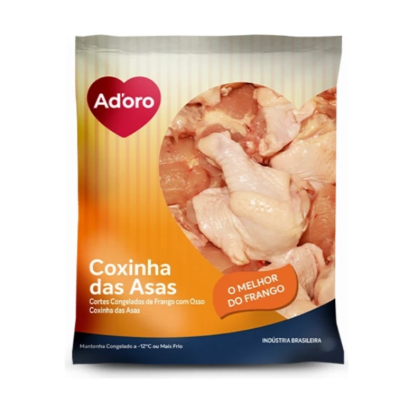 Coxinha das Asas Cortes Congelados com Osso