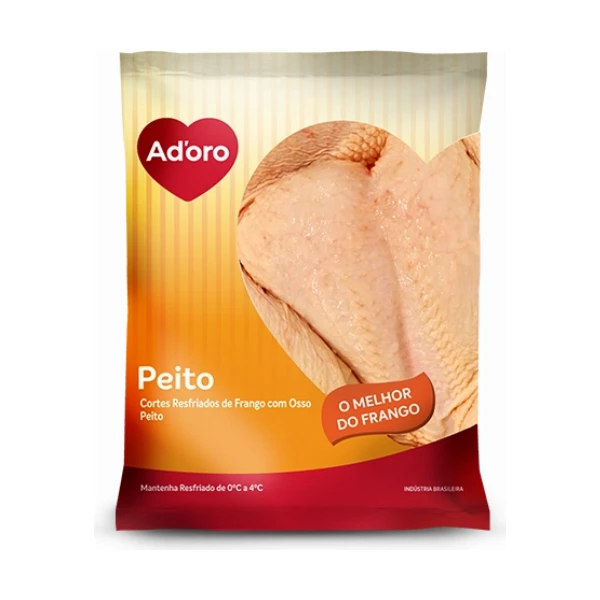 Peito Cortes Resfriados com Osso