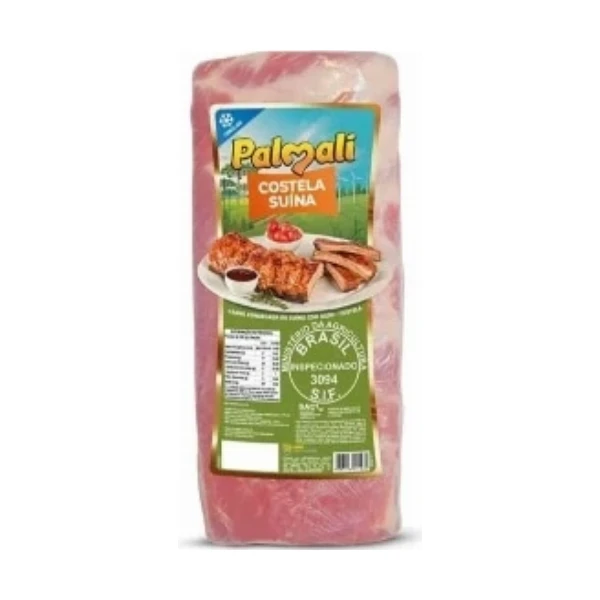 Costela Suina com osso PALMALI Congelado