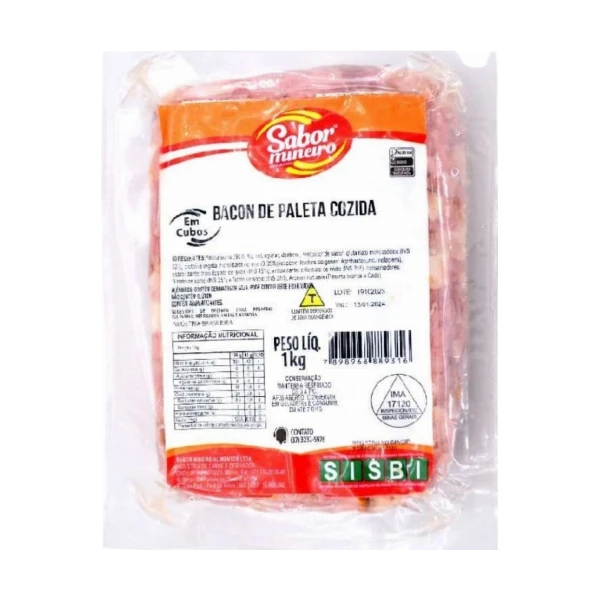 Bacon em Fatias SABOR MINEIRO