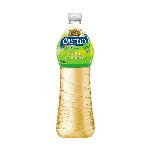 Vinagre de Álcool Colorido CASTELO 750ml