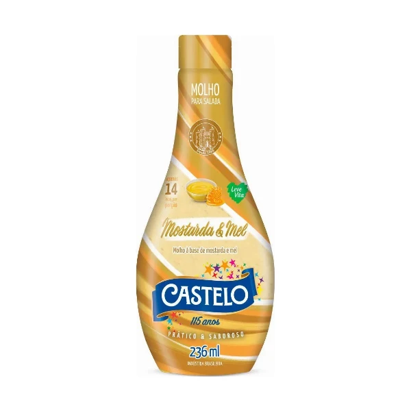 Molho Salada Mostarda e Mel CASTELO 263ml