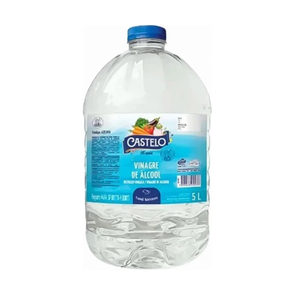Vinagre de Álcool Colorido CASTELO 5L