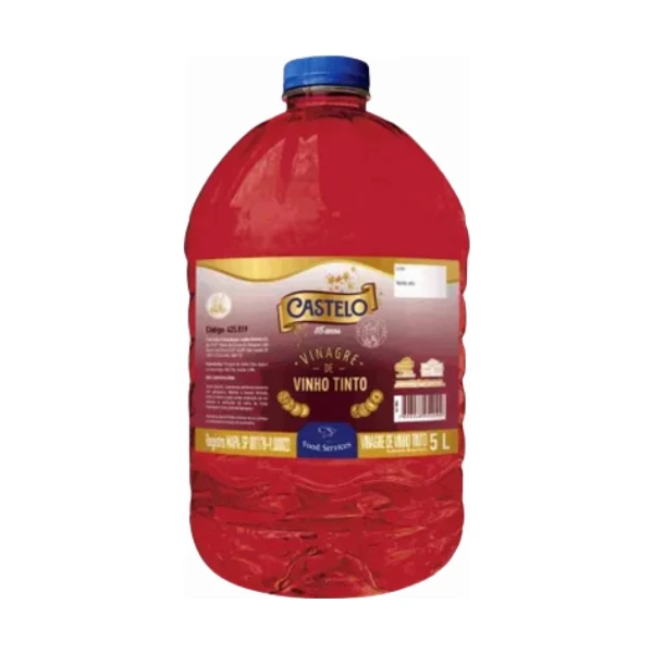 Vinagre de Vinho Tinto CASTELO 5L
