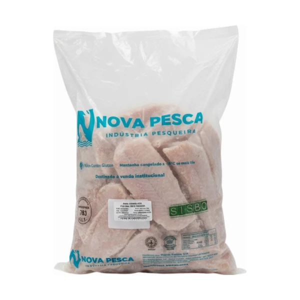 File de Pescada S/PeLe NOVA PESCA Congelado