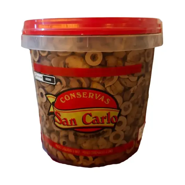 Azeitona Preta Fat SAN CARLO Balde 2KG