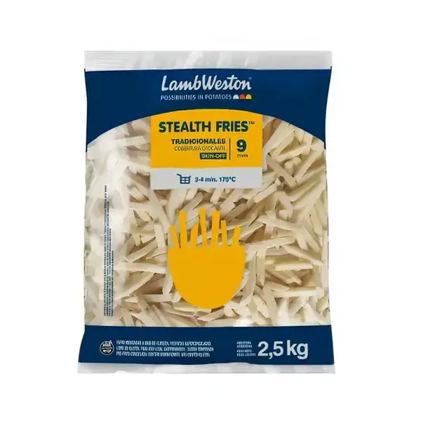 Batata Lambweston Stealth 9mm 6X2,5KG 15KG