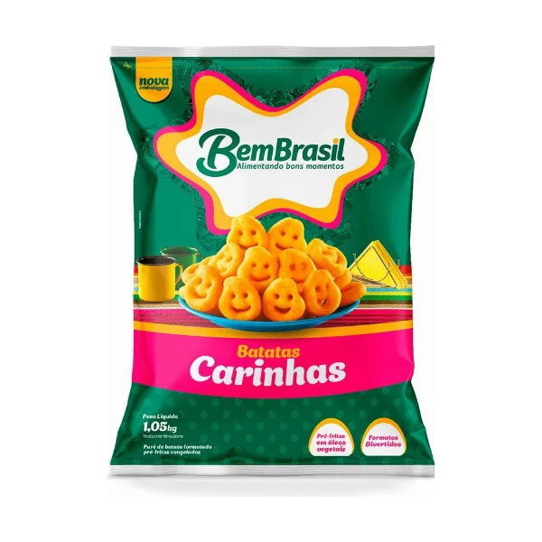 Batata Carinhas Bem Brasil 10x1,05kg