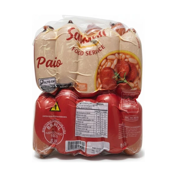 Linguiça Paio Defumado SAUDALI