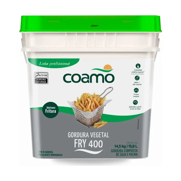 Gordura Vegetal Fry 14,5kg COAMO