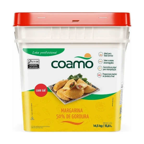 Margarina 50% Gordura C/Sal COAMO no Atacado - Distribuidora 3G Foods