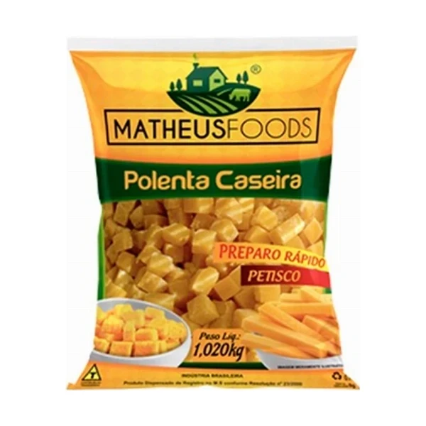Polenta Cubo Matheus 10x1.02kg