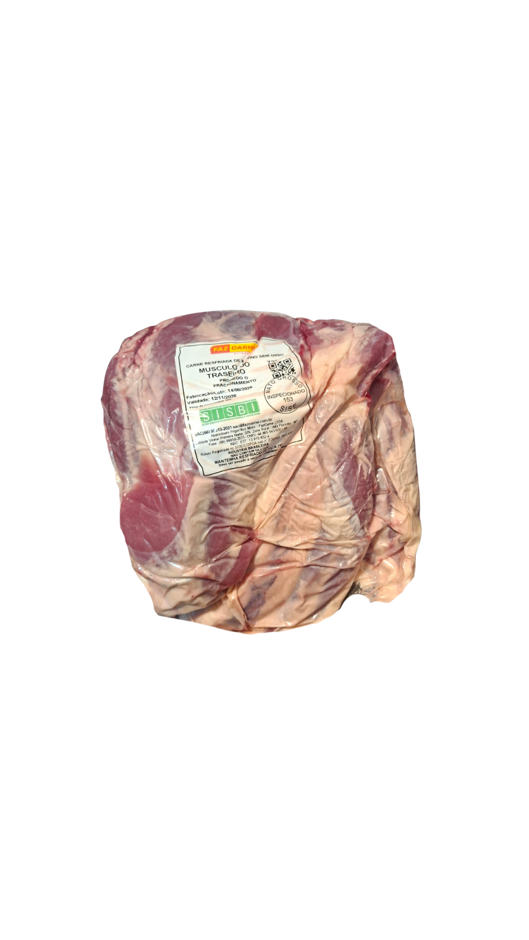 Músculo Traseiro FAZ CARNE Resfriado no Atacado - Distribuidora 3G Foods