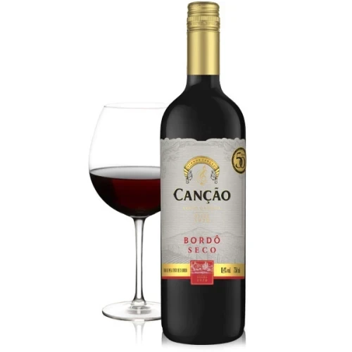 BEB VINHO CANCAO VINHO BORDO 750ML - SECO CX12