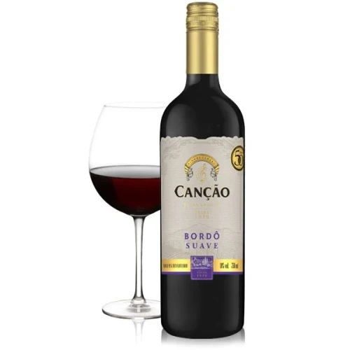 Bebida Vinho Canção Vinho Bordô 750Ml - 40477