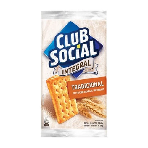 Biscoito Club Social Integral 144/141 g - 38502