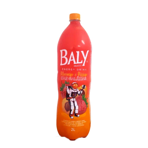 Energético Baly Morango e Pêssego 2 Lt - 38560