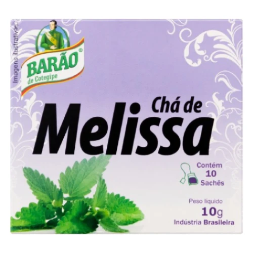 Chá Barão 10 Gramas - Melissa