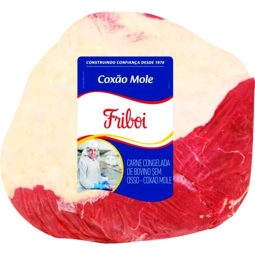 Carne Bovina Coxão Mole Congelado Friboi Aprox. 8Kg - 40149