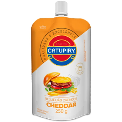 Requeijão Pouch Catupiry Cheddar 250 g - 39124