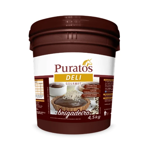 Recheio Gourmet Puratos Bd Delícias de Brigadeiro 4 kg - 39467