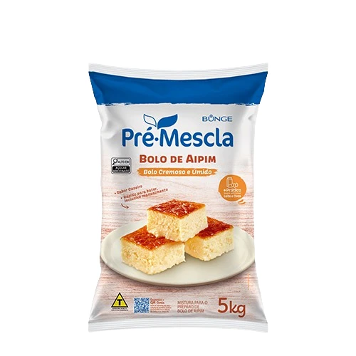 Pré Mistura Bolo Pré Mescla Saco Aipim 5 kg - 39525