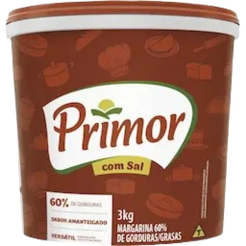 Margarina Primor 60% Balde 3 kg - 39569