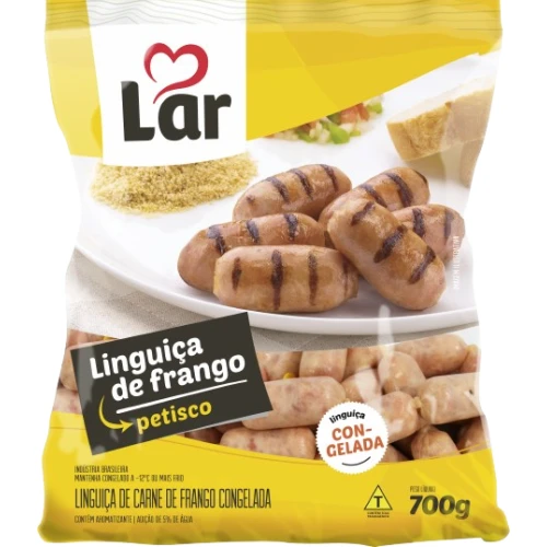 SALSICHAO FRANGO LAR 700G - PETISCO CX20
