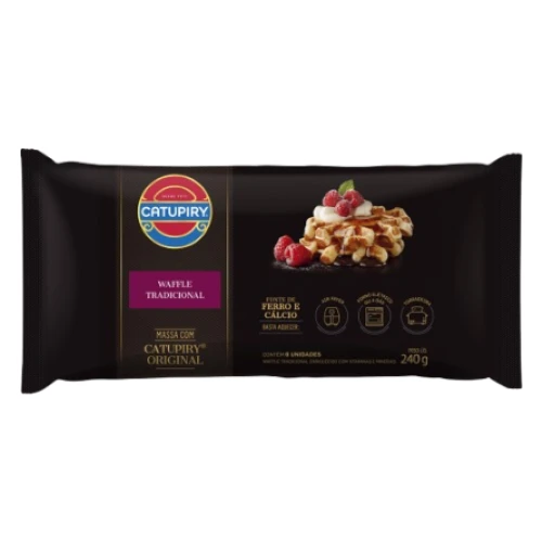 WAFFLE CONG CATUPIRY 240G - TRAD CX12