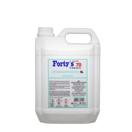 Alcool 70% Desinf. Hosp. Fortys 5 Litros - 70 Inpm