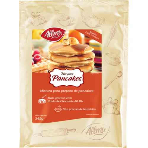 PRE MISTURA PANCAKE ALLMIX 345G - CX50