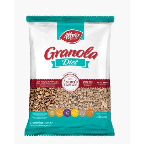 GRANOLA DIET ALLMIX 250G - CX70