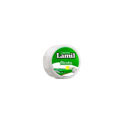 QUEIJO RICOTA FRESCA LAMIL 4PC +/-1KG - CX+/-24KG