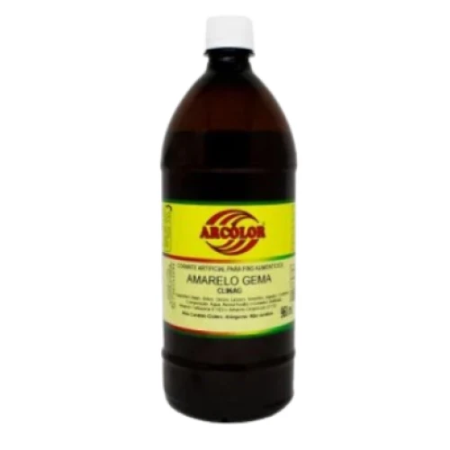 CORANTE LIQUIDO ARCOLOR FRASCO 960ML - AMAR GEMA CX6