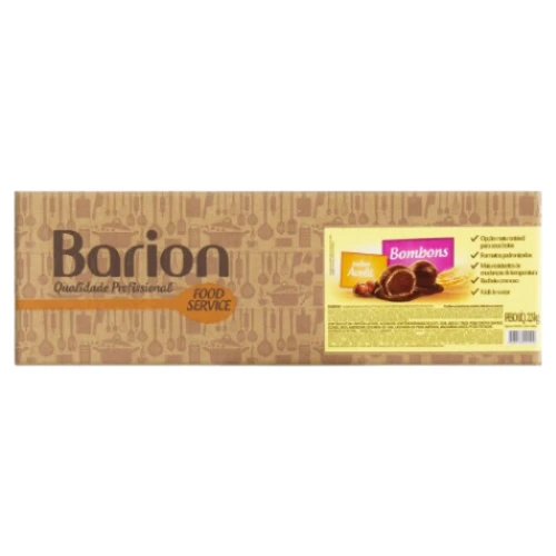 BOMBOM C/ COBERTURA RECH BARION 2,3KG - AVELA CX4