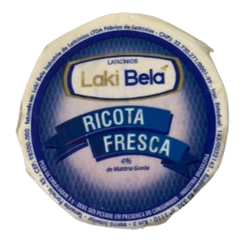 Queijo Ricota Fresca Laki Bela 5Pc Aprox. 1Kg - 40039