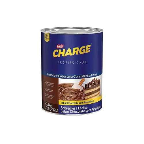 Recheio e Cobertura Lata Moça Charge 2,4 kg - 39794