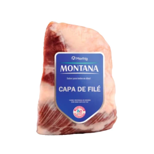 Carne Bovina Capa de Filé Congelada Montana Aprox. 1,5Kg - 40486