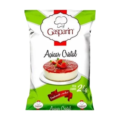 Açúcar Cristal Gasparin 2Kg - 40433