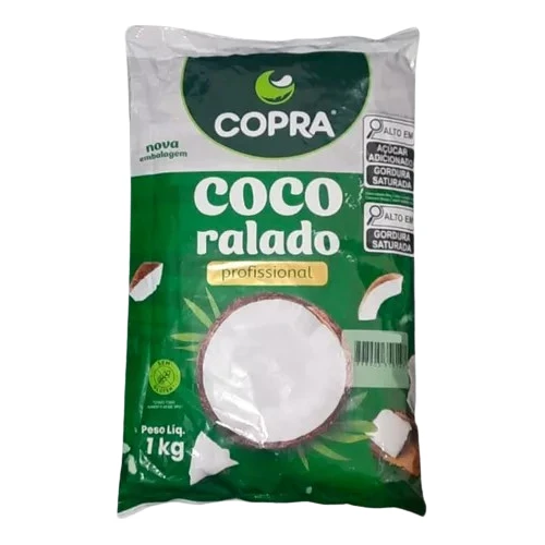 COCO FLOCADO SECO PROFISISONAL COPRA 1KG - FD10